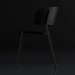 Wagner Armlehnstuhl Gestell schwarz