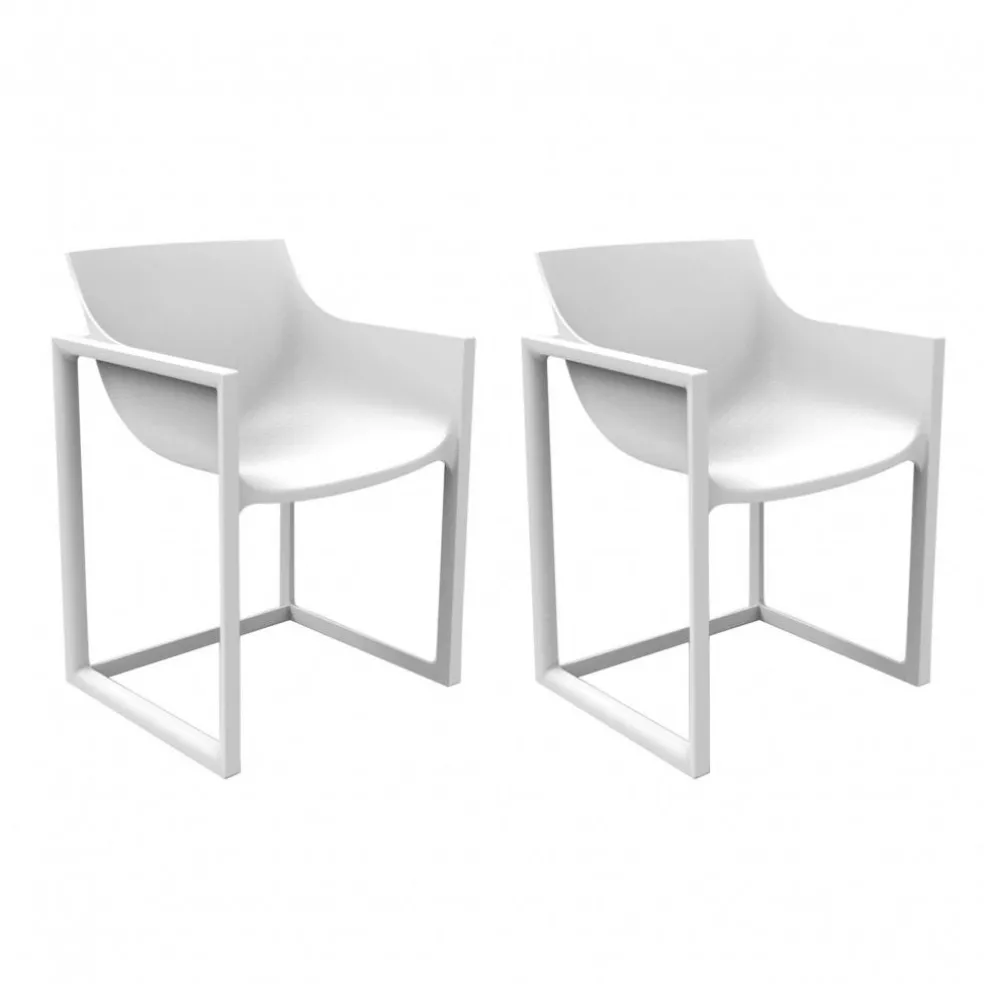 Wall Street Armlehnstuhl 2er Set