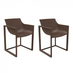 Wall Street Armlehnstuhl 2er Set