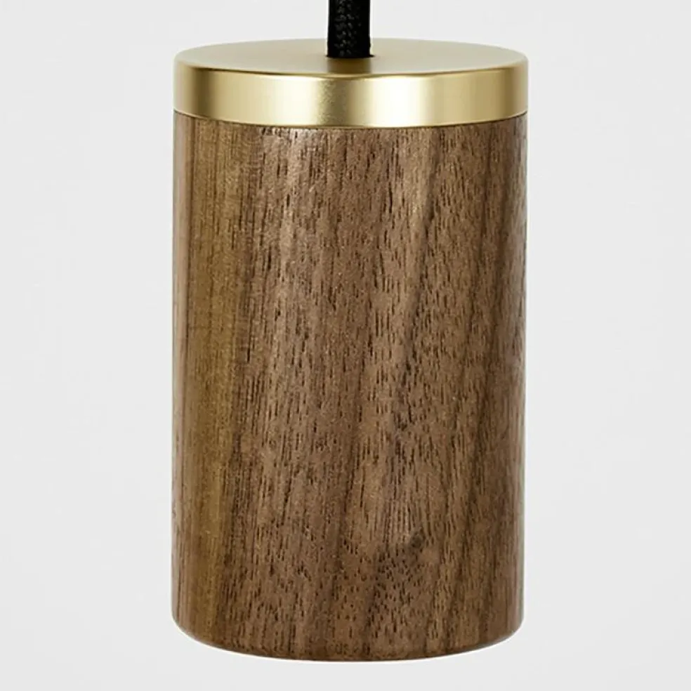 Walnut Knuckle Pendelleuchte