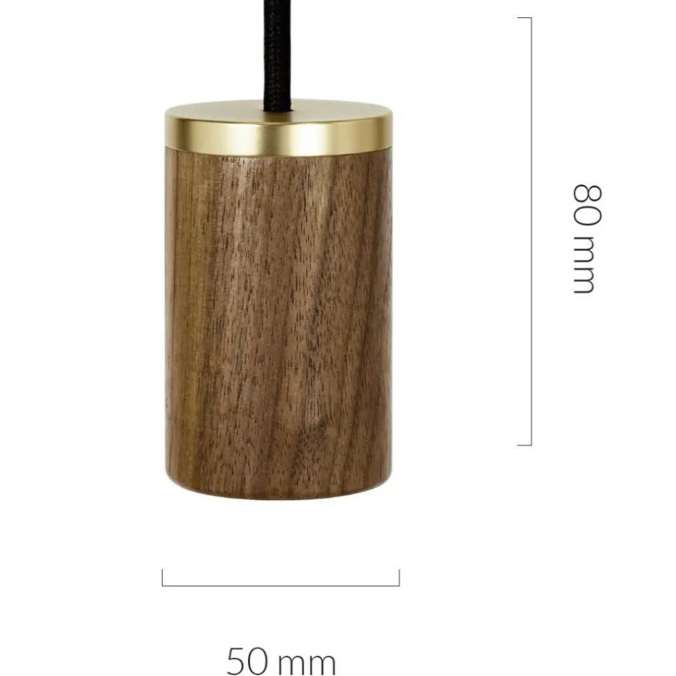 Walnut Knuckle Pendelleuchte