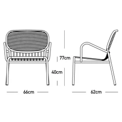 Week-End Gartenarmlehnstuhl