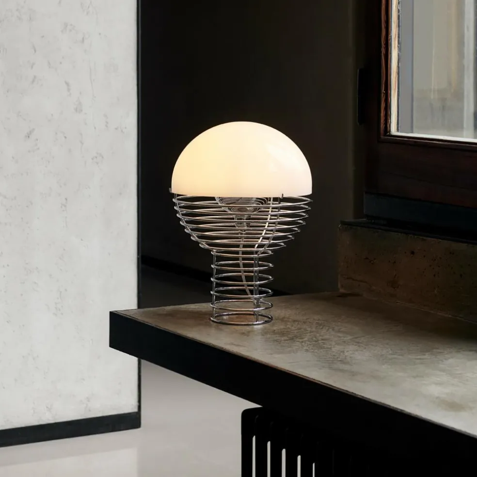 Wire Tischleuchte Ø 40cm