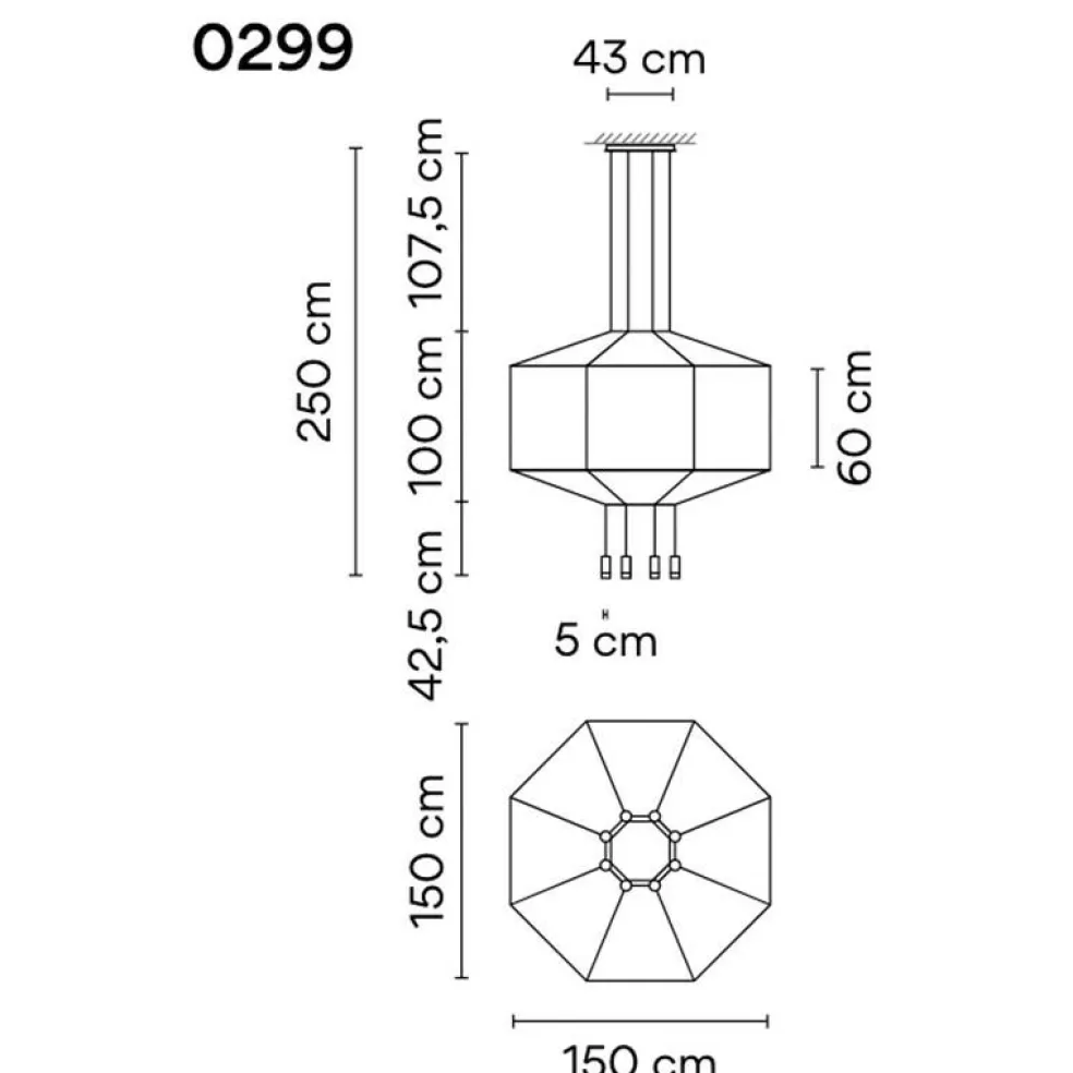 Wireflow 0299 LED Pendelleuchte
