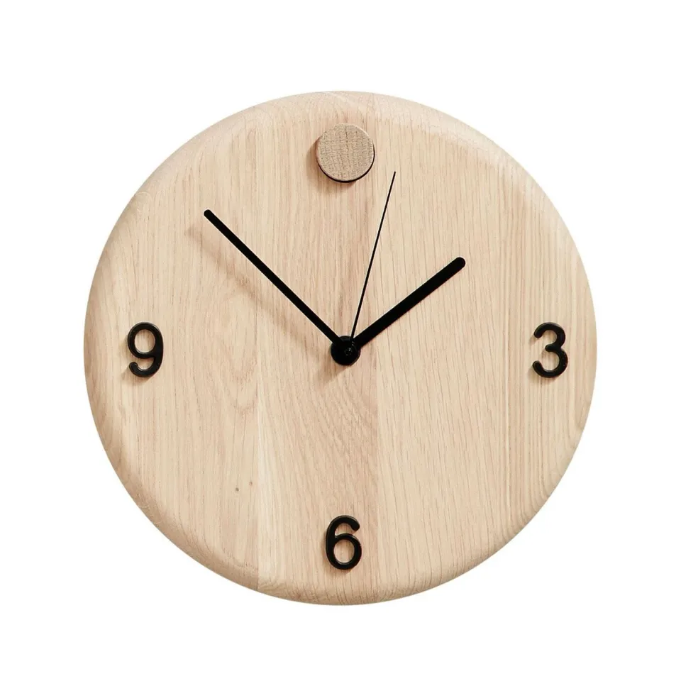 Wood Time Wanduhr Ø22cm