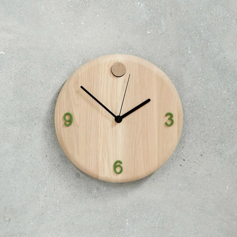 Wood Time Wanduhr Ø22cm
