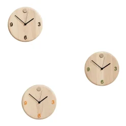 Wood Time Wanduhr Ø22cm