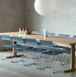 X-Line Stuhl verchromt