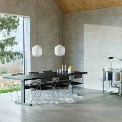 X-Line Stuhl verchromt