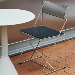 X-Line Stuhl verchromt