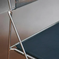 X-Line Stuhl verchromt