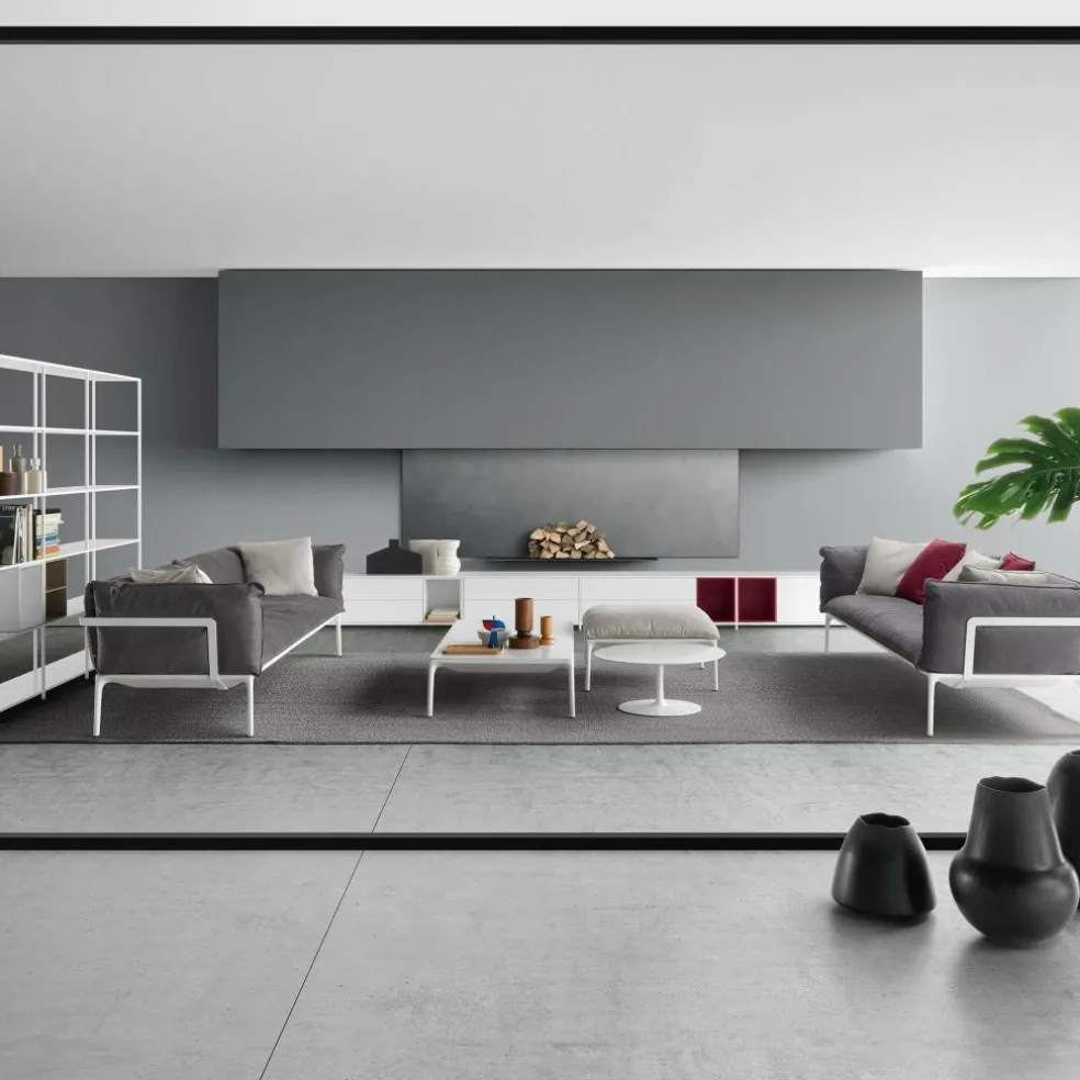 Yale Low Couchtisch quadratisch