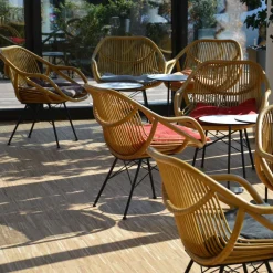 Yara Rattan Armlehnstuhl