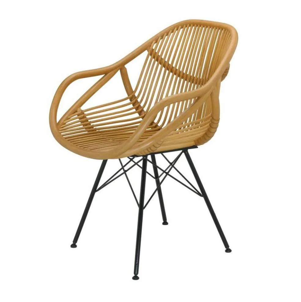 Yara Rattan Armlehnstuhl