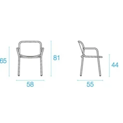 Yard Gartenarmlehnstuhl