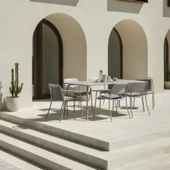 Yua Outdoor Armlehnstuhl 2er Set