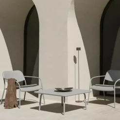 Yua Outdoor Loungetisch 80x80cm