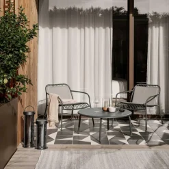 Yua Wire Garten Loungesessel 2er Set