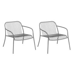 Yua Wire Garten Loungesessel 2er Set