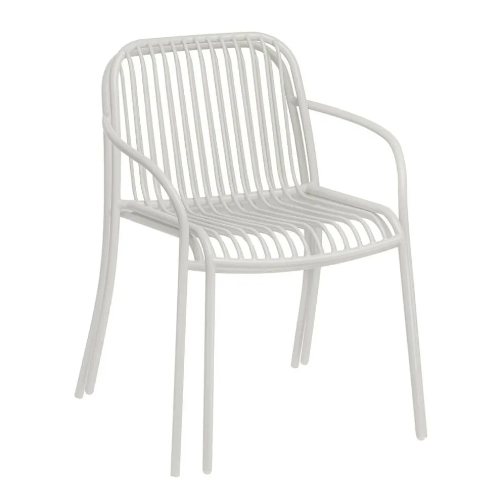 Yua Wire Outdoor Armlehnstuhl 2er Set