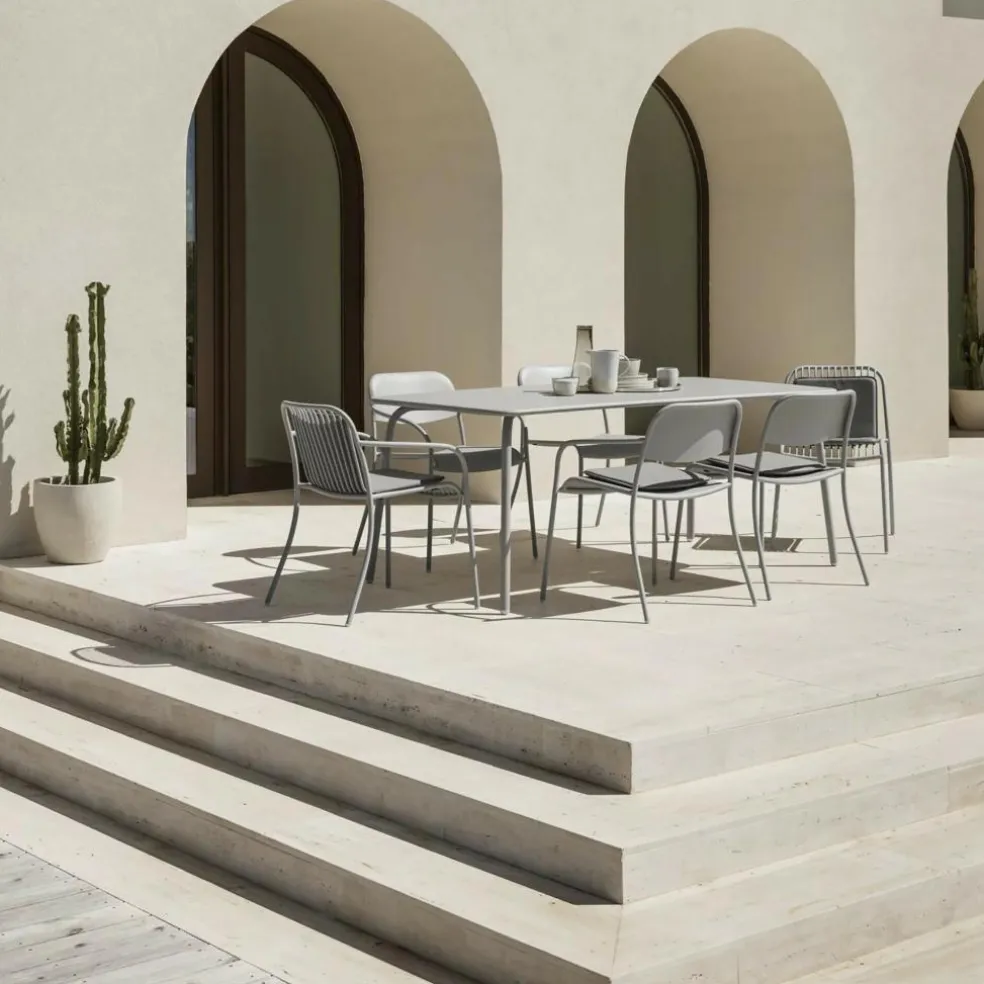 Yua Wire Outdoor Armlehnstuhl 2er Set