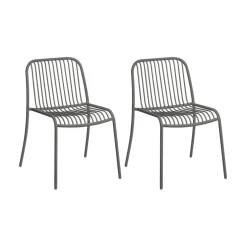 Yua Wire Outdoor Stuhl 2er Set