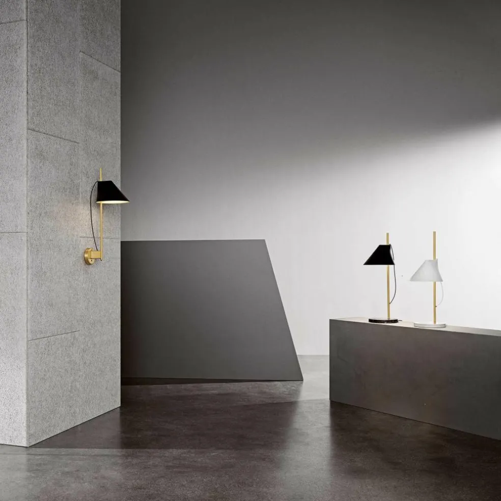 Yuh LED Tischleuchte Messing