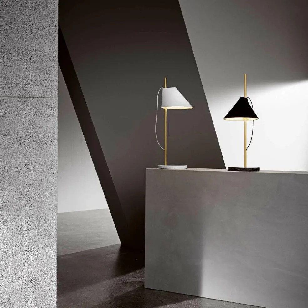 Yuh LED Tischleuchte Messing