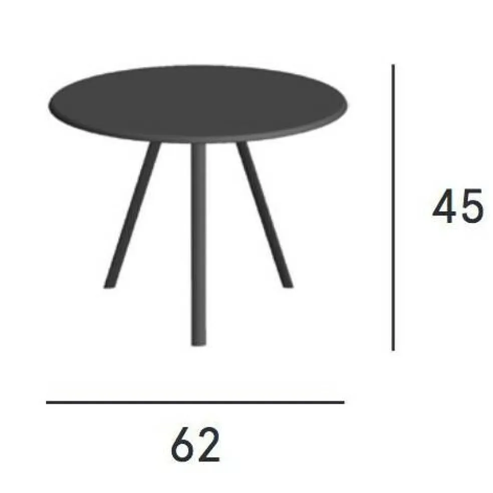 Zebra Garten-Beistelltisch