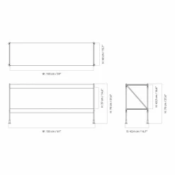Zet Storing System Regal H 70cm